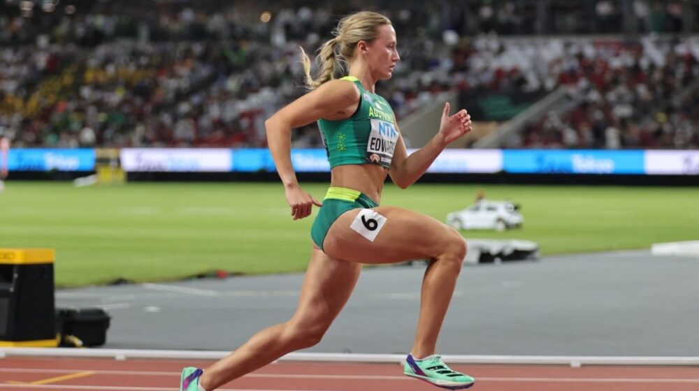 Meet Kristie Edwards: Our Sprinting Sensation